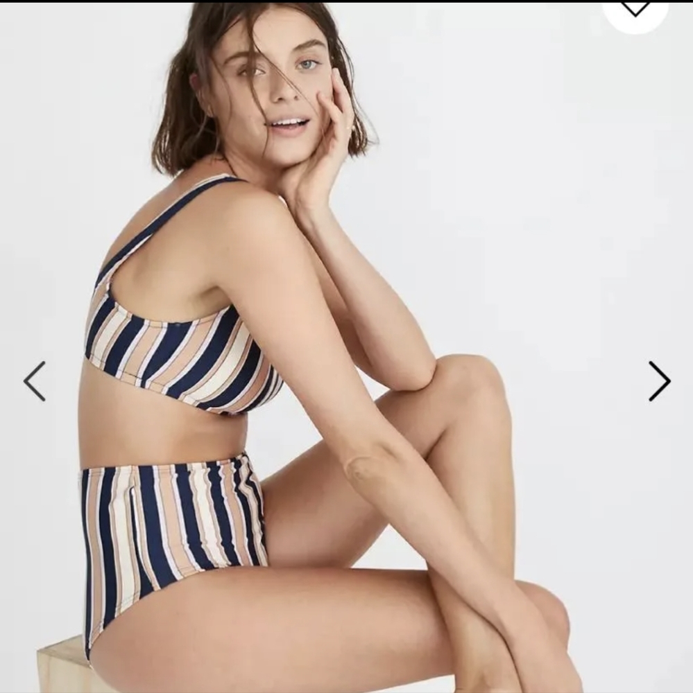Madewell High Waisted Swim Suit